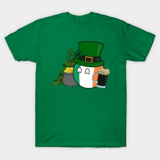 Polandball - Ireland on St. Patrick's Day T-Shirt